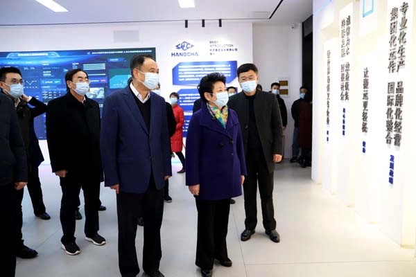 浙江省政协主席、党组书记黄莉新一行调研杭叉集团
