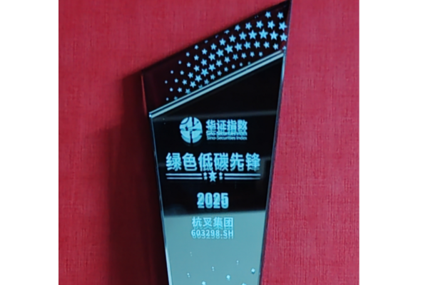 喜讯！杭叉集团入选华证指数“2025年度绿色低碳先锋”榜单